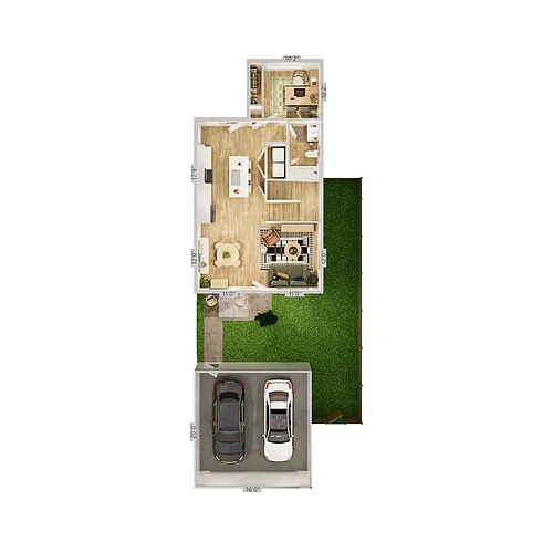 Floor plan Summit 3 X 3 A