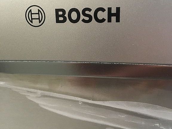 new Bosch dishwasher