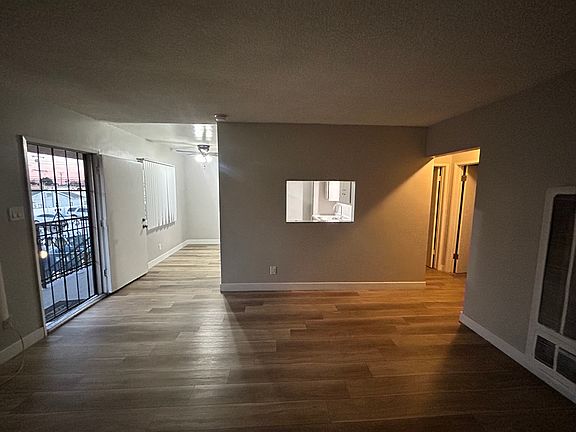 Spacious main living area next to kitchen