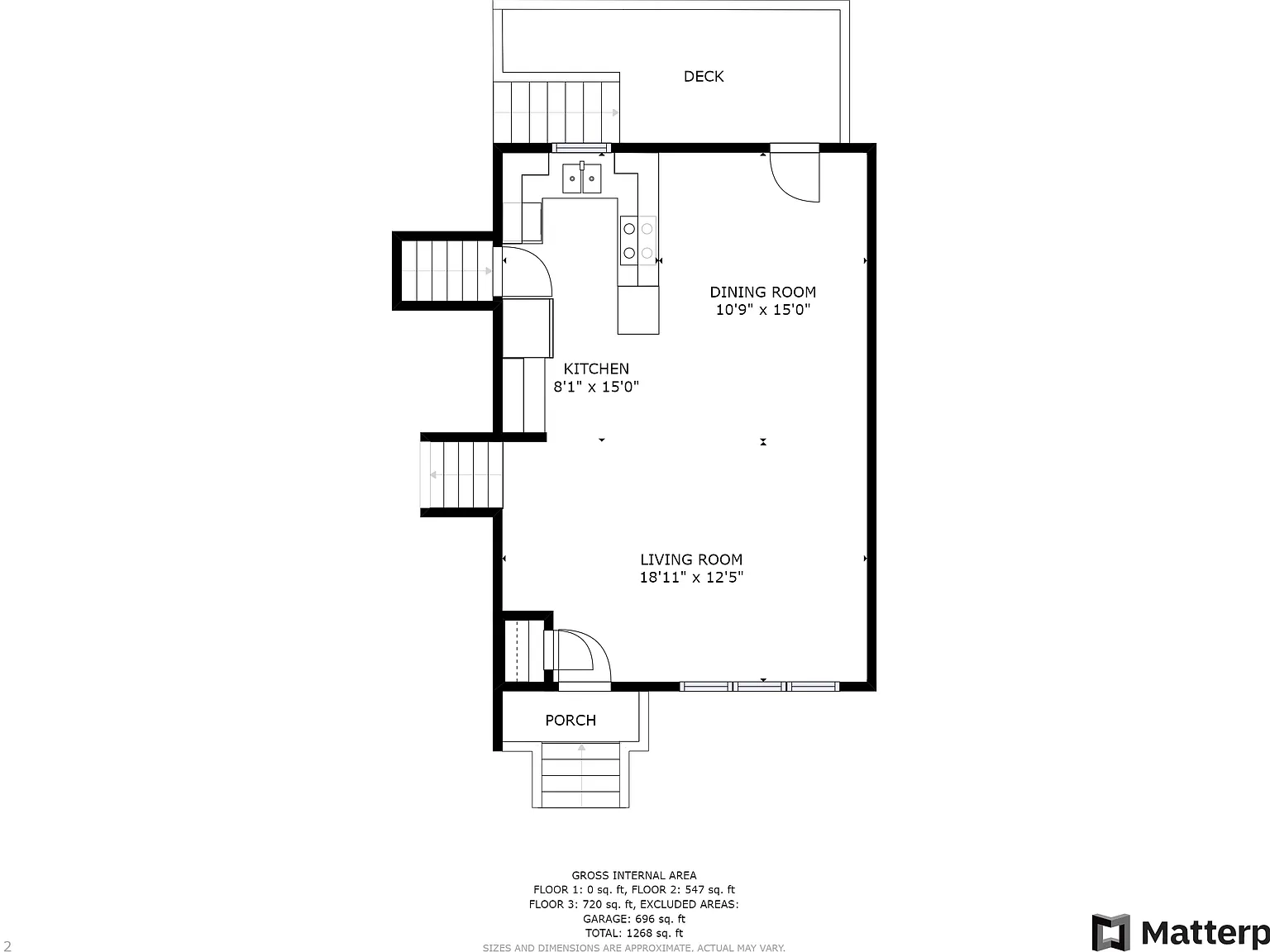 3 bed, 1.0 bath, 1356 sqft, $1,495 — Photo 4