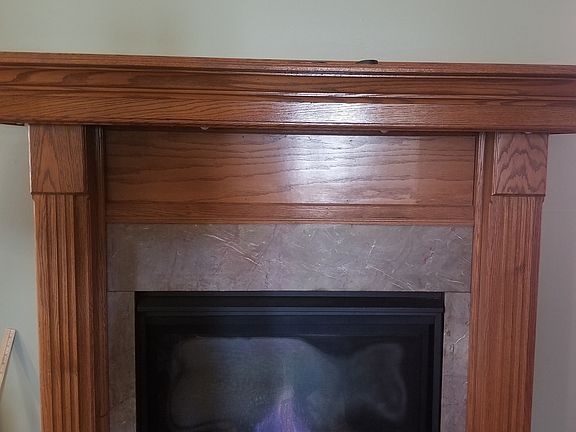 New fireplace