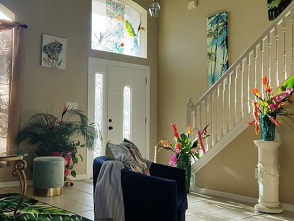 view to front door