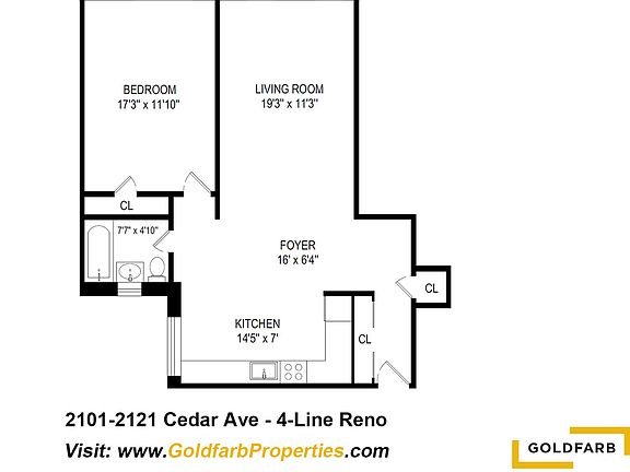 2nd image of 2101 Cedar Ave APT 4F