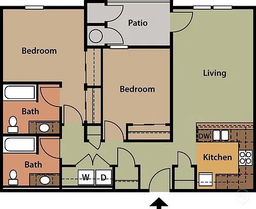 Floor plan Sotol