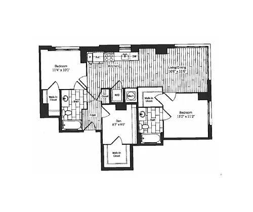 Floor plan Cooper 1
