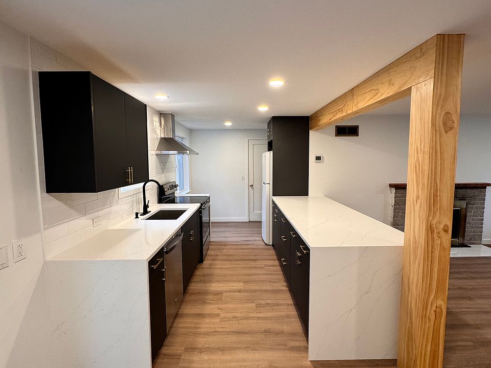 Newly remodeled kitchen