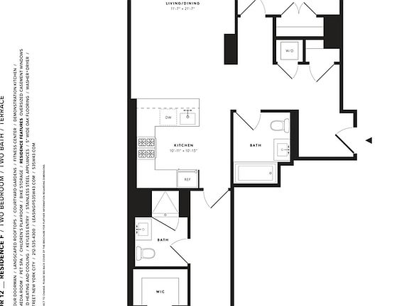 2nd image of 535 W 43rd St #South12f