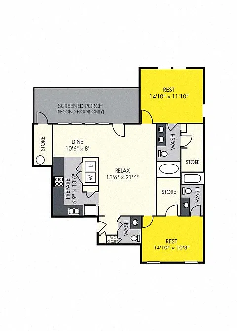 Floor plan Hawthorne