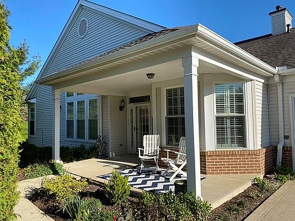 Outdoor front porch.