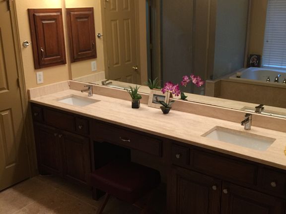 Spa Bathroom Travertine