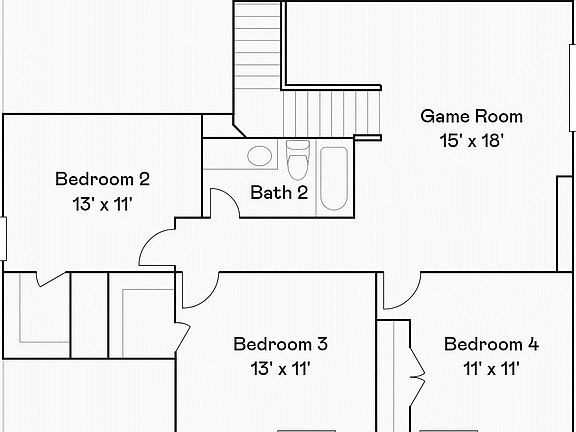 Upstairs Plan