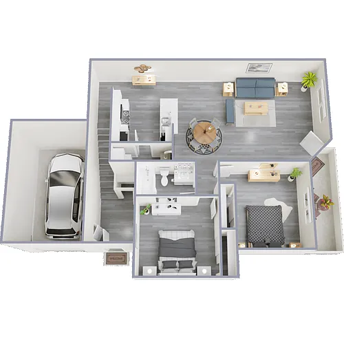 Floor plan 2X1 BONANZA