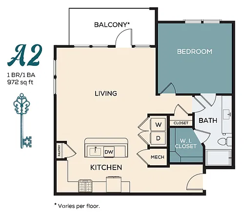 Floor plan A2
