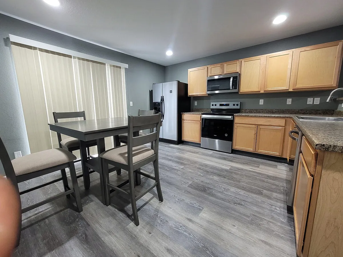 Dining and Kitchen - E 45th Place Duplex