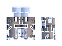 Floor plan Two Bedroom