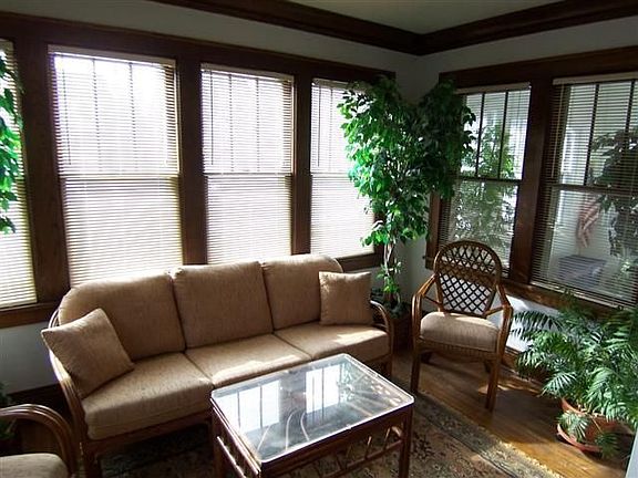 Main floor sunroom with southern exposure.