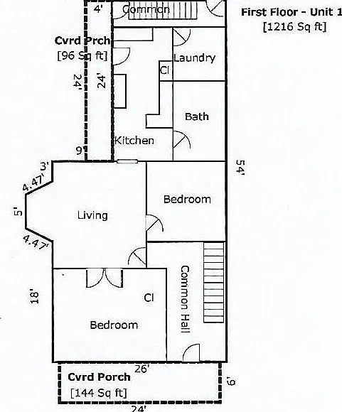 2 bed, 1.5 bath, 1180 sqft, $1,300 — Photo 4