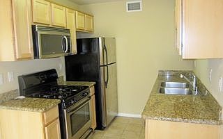 Granite Kitchen with Stainless appliances