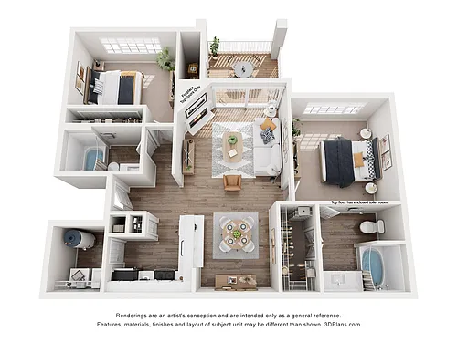 Floor plan Residence 4 Luxury
