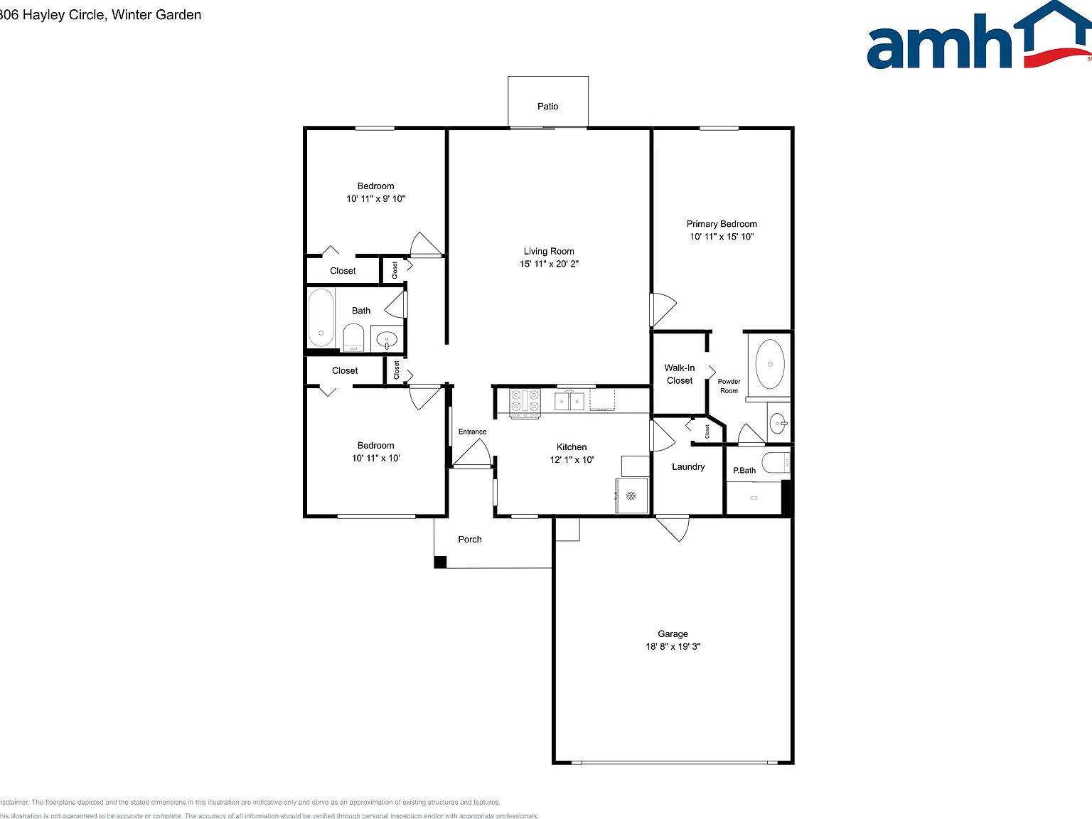 3 bed, 2.0 bath, 1268 sqft, $2,315 — Photo 2