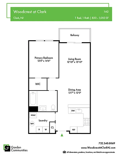 Floor plan $3.70/sq.ft. - 1A2