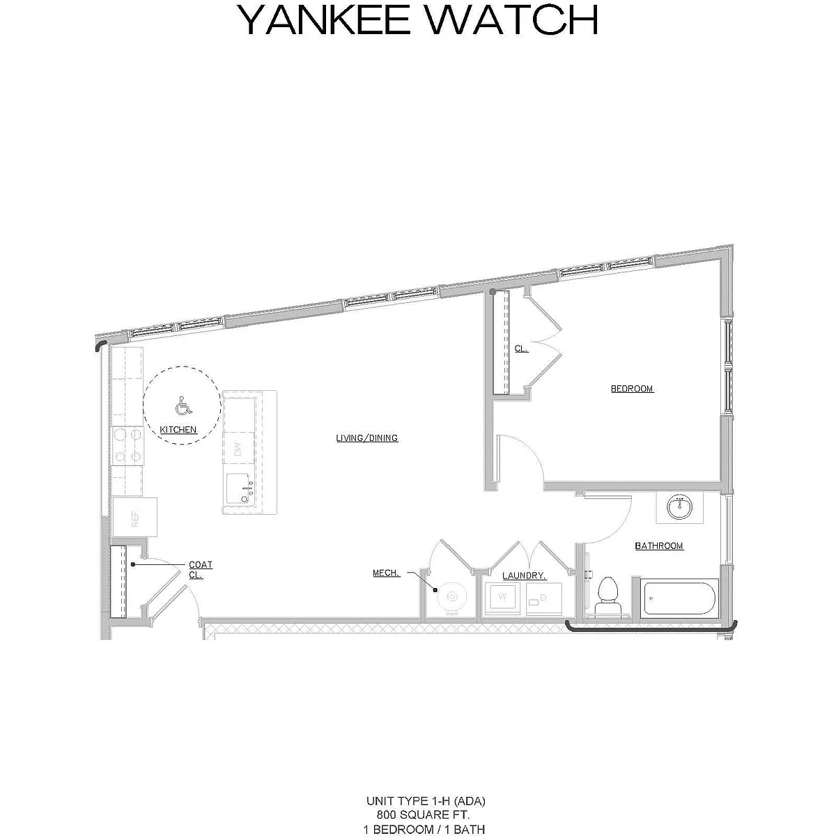 Floor plan Yankee Watch