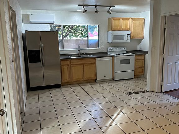Kitchen view from living room