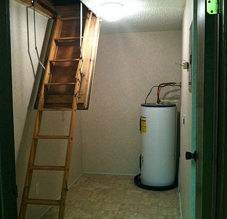 Utility Room and Attic Access