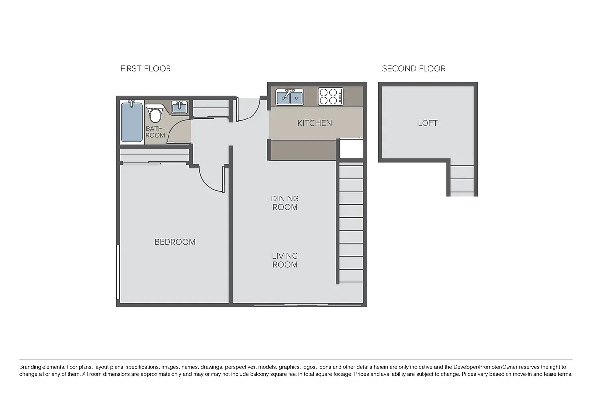 Floor plan Plan 1D Loft