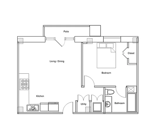 Floor plan Pennsylvania