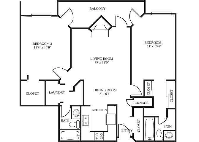 Floor plan Glencoe