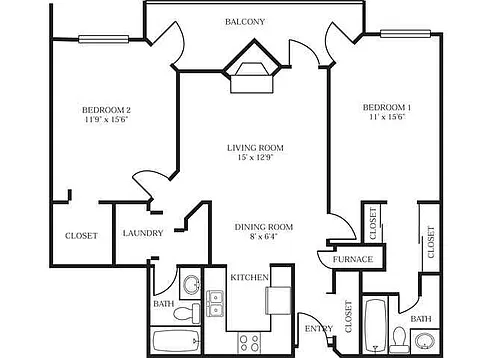 Floor plan Glencoe