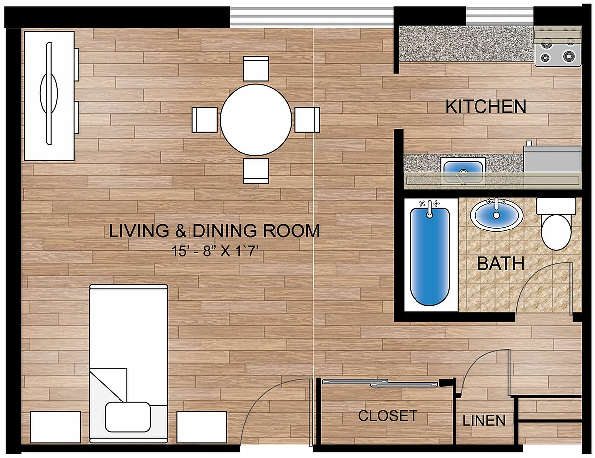 Floor plan Skyline