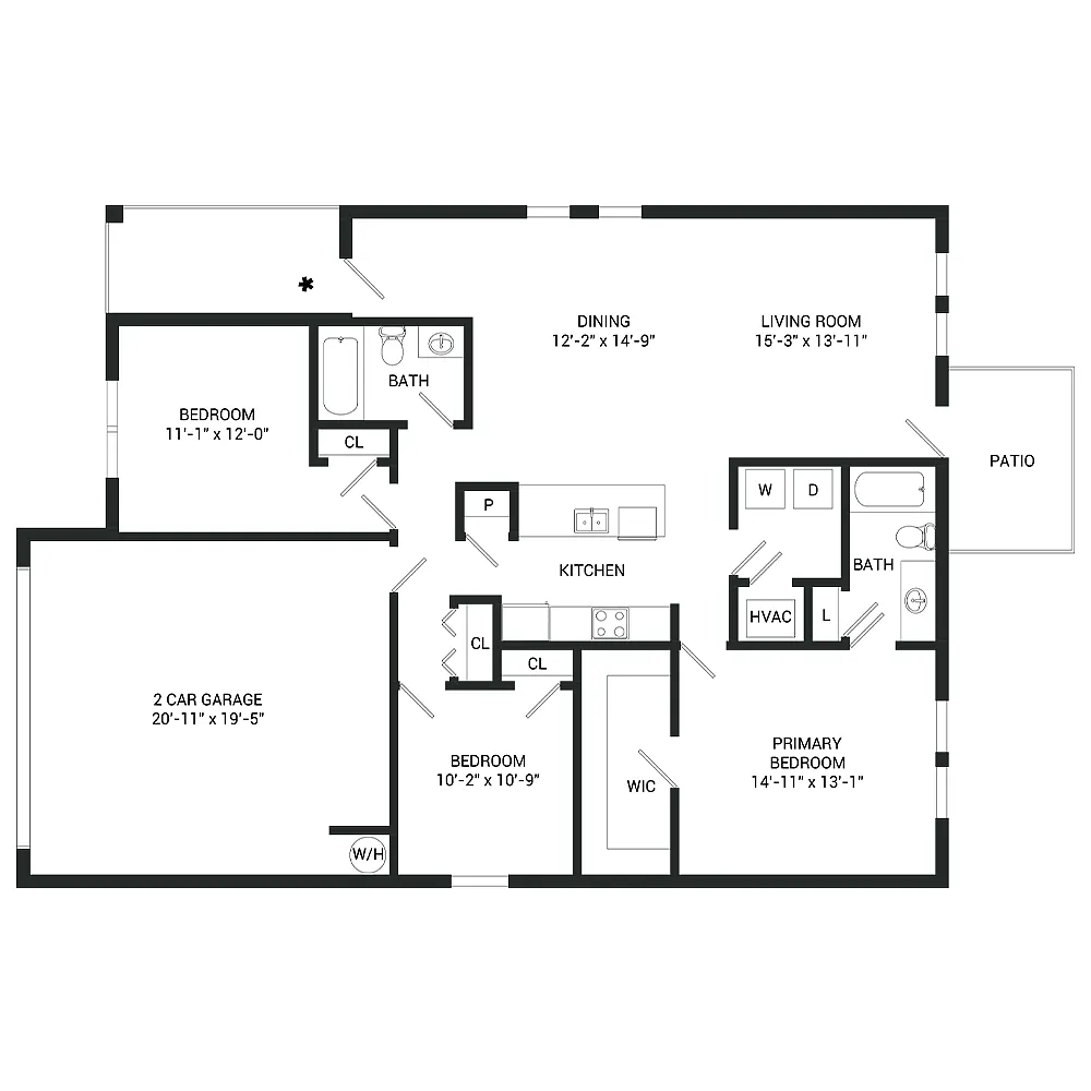 Floor plan Larissa