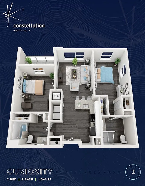 Floor plan C2 Curiosity