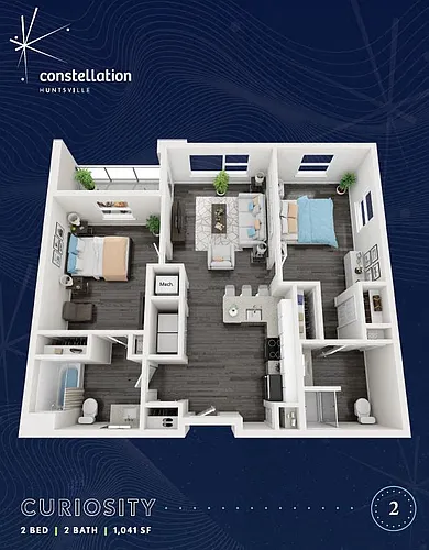 Floor plan C2 Curiosity