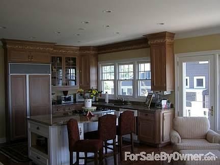 Kitchen
						:
						Kitchen view of granite counters, gas range and sub zero refrigerator