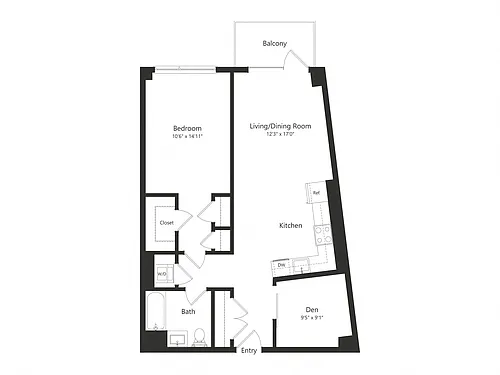 Floor plan A6D