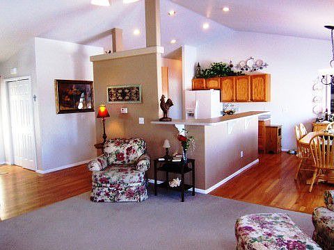 Vaulted Ceiling Desirable Open Floor Plan