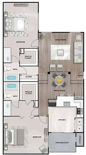 Floor plan B3