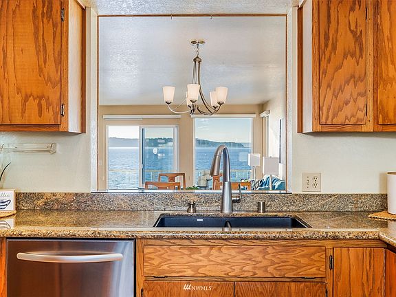 View thru the Cut-Out in the Kitchen>