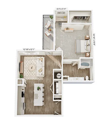 Floor plan A6