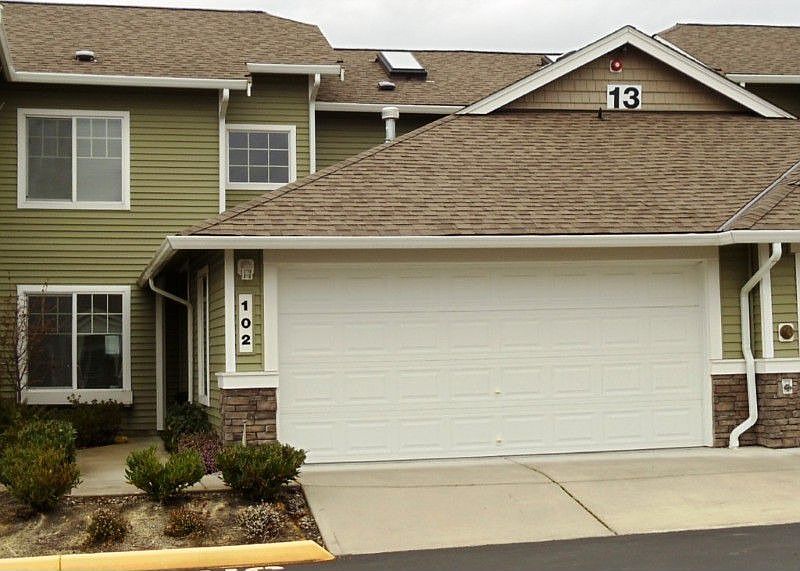 2 car attached garage welcomes you home.