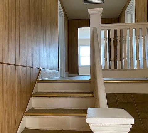 Entrance to upper level