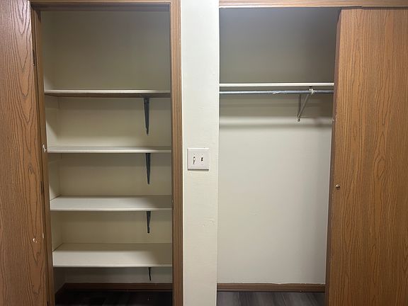 Entry way closet and pantry