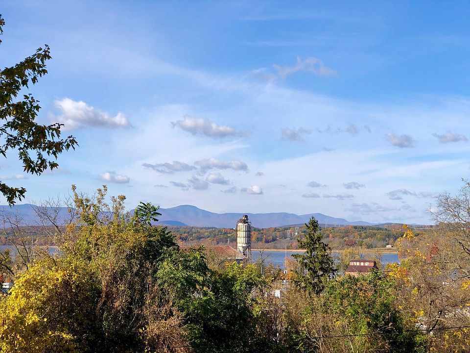 River and mountain views from the deck.