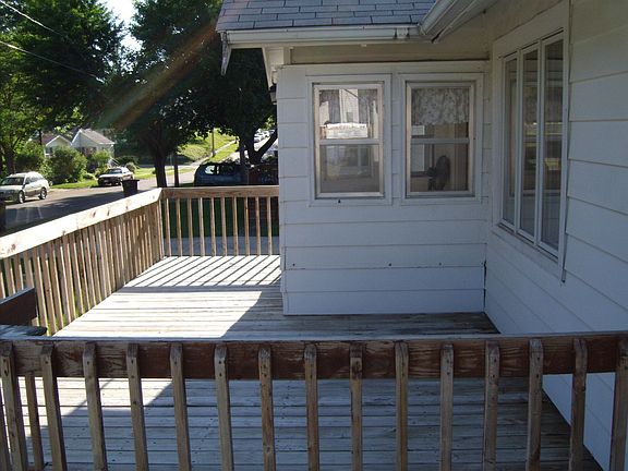 Front porch & deck