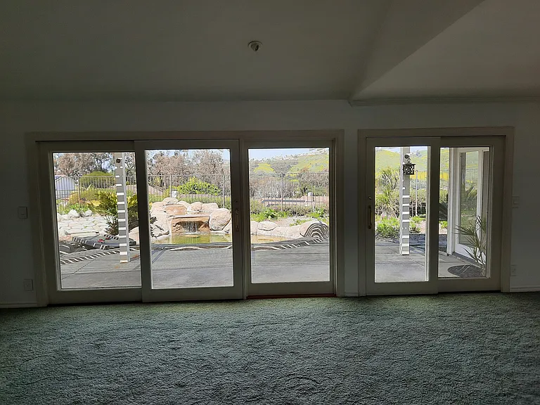 living room view