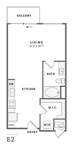 Floor plan E21