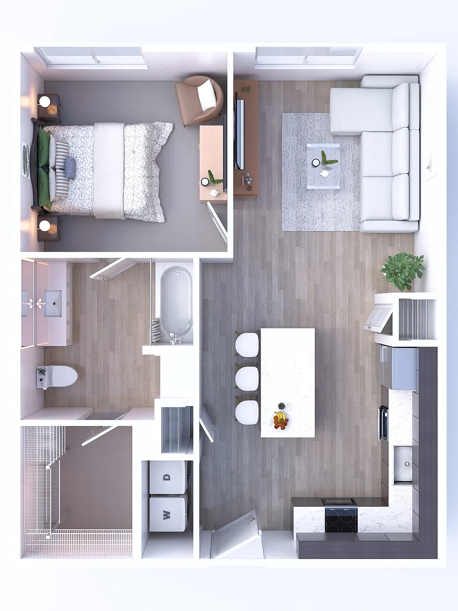 Floor plan A5 - II